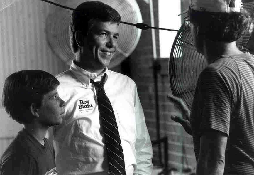 Roy Blunt campaigns for the office of Missouri Secretary of State in 1984.